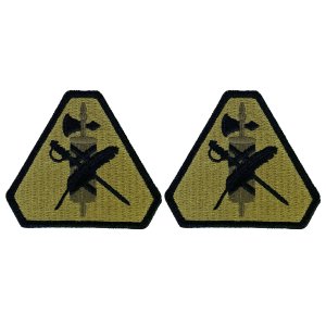Army Patch: US Reserve Legal Command, embroidered on OCP
