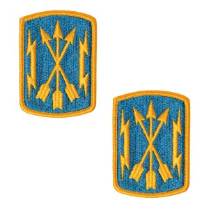 Army Patch: US Soldiers Media Center, Full Color embroidery