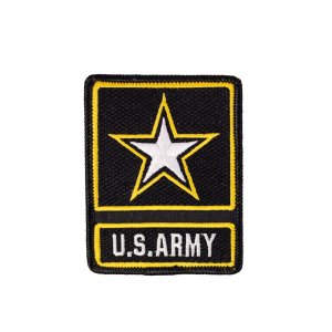 Army Patch: US Star Logo, full color