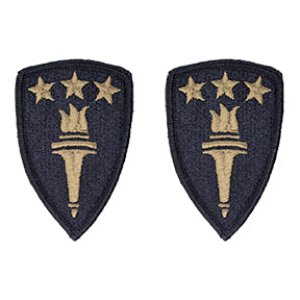 Army Patch: War College, embroidered on OCP
