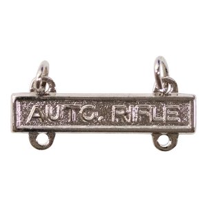 Army Qualification Bar: Auto Rifle, mirror finish