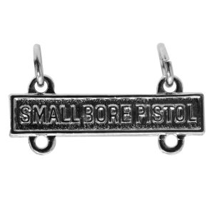 Army Qualification Bar: Bore Pistol, mirror finish