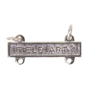Army Qualification Bar: Field Artillery, mirror finish