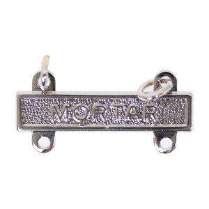 Army Qualification Bar: Mortar, mirror finish