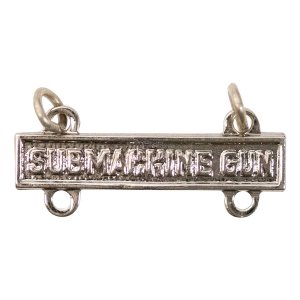 Army Qualification Bar: Submachine Gun, mirror finish