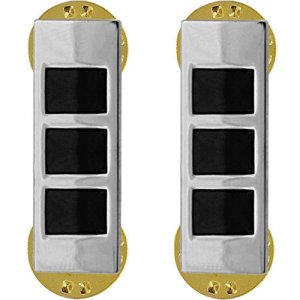 Army Rank Insignia: Warrant Officer 3, nickel plated