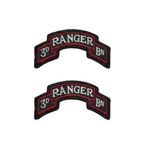 Army Scroll Patch: 75th Ranger 3rd Battalion, full color