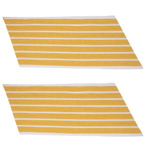Army Service Stripe: Gold Embroidered on White, male, set of 7