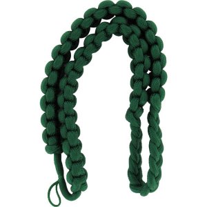Army Shoulder Cord: 2723 Interwoven Kelly Green, thick