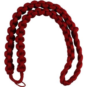Army Shoulder Cord: 2723 Interwoven Scarlet Red