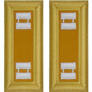 Army Shoulder Strap: Captain Armor
