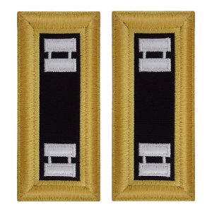 Army Shoulder Strap: Captain Chaplain, female