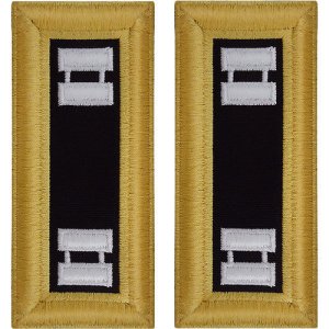 Army Shoulder Strap: Captain Chaplain