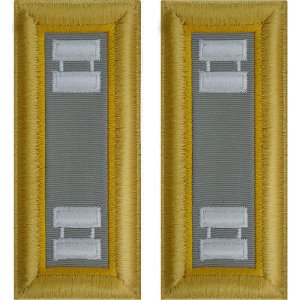 Army Shoulder Strap: Captain Finance