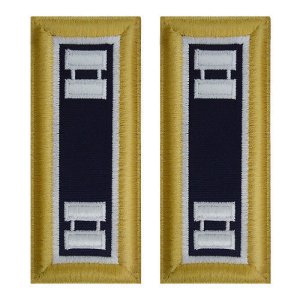 Army Shoulder Strap: Captain Judge Advocate, female