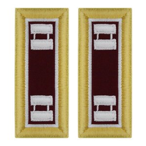 Army Shoulder Strap: Captain Medical, female