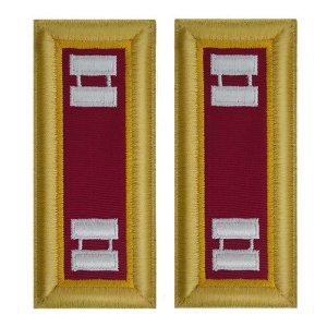 Army Shoulder Strap: Captain Ordnance, female
