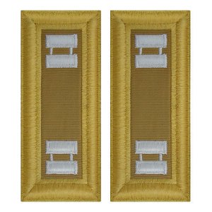 Army Shoulder Strap: Captain Quartermaster, female