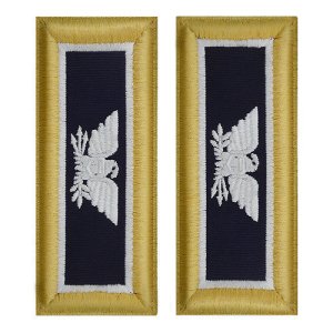 Army Shoulder Strap: Colonel Judge Advocate, female