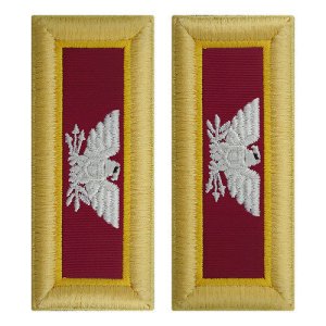 Army Shoulder Strap: Colonel Ordnance, female