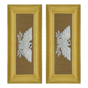 Army Shoulder Strap: Colonel Quartermaster, female