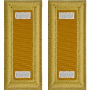 Army Shoulder Strap: First Lieutenant Armor