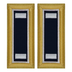 Army Shoulder Strap: First Lieutenant Judge Advocate, female