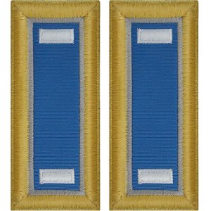Army Shoulder Strap: First Lieutenant Military Intelligence
