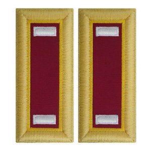 Army Shoulder Strap: First Lieutenant Ordnance, female