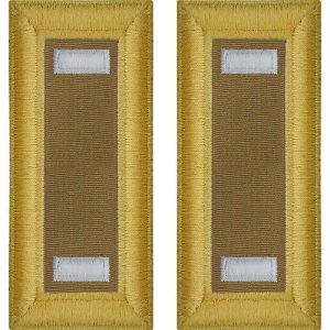 Army Shoulder Strap: First Lieutenant Quartermaster