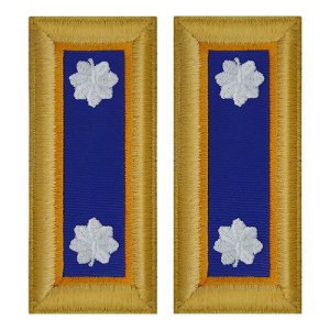 Army Shoulder Strap: Lieutenant Colonel Aviation, female