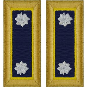 Army Shoulder Strap: Lieutenant Colonel Chemical