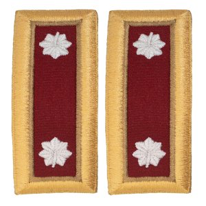 Army Shoulder Strap: Lieutenant Colonel Logistics