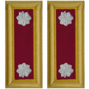 Army Shoulder Strap: Lieutenant Colonel Ordnance