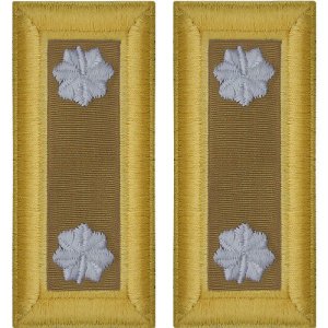 Army Shoulder Strap: Lieutenant Colonel Quartermaster