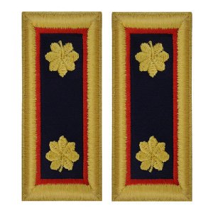 Army Shoulder Strap: Major Adjutant General, female