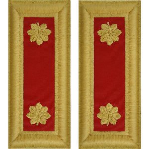 Army Shoulder Strap: Major Artillery