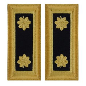 Army Shoulder Strap: Major Chaplain, female