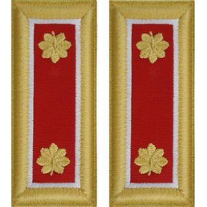 Army Shoulder Strap: Major Engineer