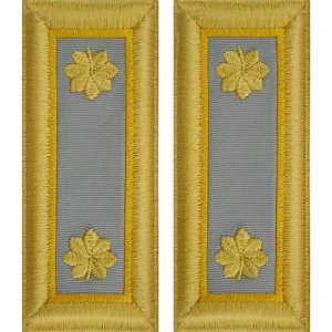 Army Shoulder Strap: Major Finance