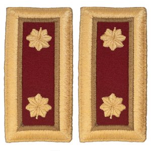 Army Shoulder Strap: Major Logistics, female