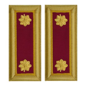 Army Shoulder Strap: Major Ordnance, female