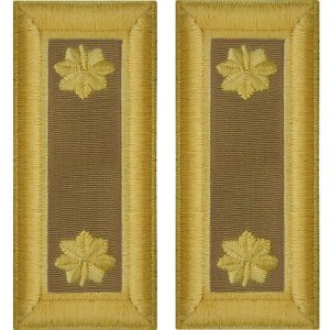 Army Shoulder Strap: Major Quartermaster