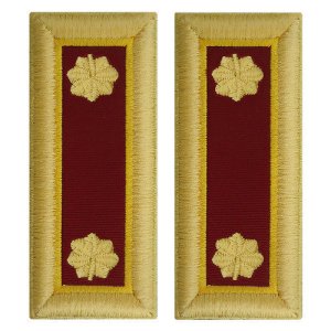 Army Shoulder Strap: Major Transportation, female