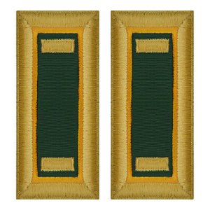 Army Shoulder Strap: Second Lieutenant Military Police, female