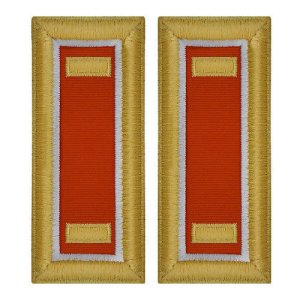 Army Shoulder Strap: Second Lieutenant Signal, female