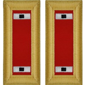 Army Shoulder Strap: Warrant Officer 1: Artillery
