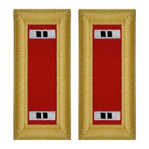 Army Shoulder Strap: Warrant Officer 2: Artillery, female