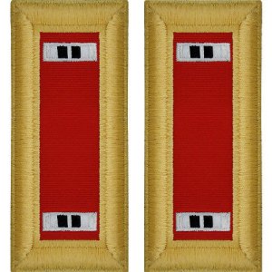 Army Shoulder Strap: Warrant Officer 2: Artillery