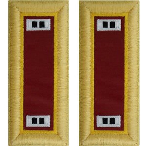 Army Shoulder Strap: Warrant Officer 2: Transportation